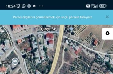 BOZKIRDA SATILIK İMARLI ARSA